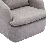 COOLMORE Swivel Barrel Chair, Comfy Round Accent Sofa Chair for Living Room, 360 Degree Swivel Barrel Club Chair, Leisure Arm Chair for Nursery, Hotel, Bedroom, Office, Lounge