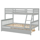 Twin Over Full Bunk Bed with Trundle