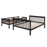 Stairway Twin-Over-Full Bunk Bed with Storage