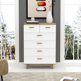 Drawer dresser cabinet, solid wood