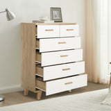 Drawer dresser cabinet, solid wood