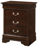 Glory Furniture Louis Phillipe G3125-3N 3 Drawer Nightstand