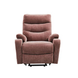 Liyasi Electric Power Lift Recliner Chair Sofa with Massage and Heat for Elderly, 3 Positions, 2 Side Pockets and Cup Holders, USB Ports, High-end quality fabric