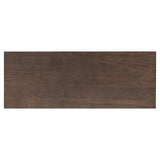 U-Style Storage Cabinet Sideboard Wooden Cabinet with 2 Metal handles and 2 Doors for Hallway, Entryway, Living Room, Bedroom