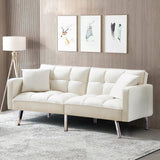 Beige Sofa flat sleeper