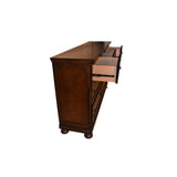 Queen 3-Piece Bedroom Set Platform Bed with Two Nightstands