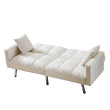 Beige Sofa flat sleeper