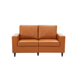Orisfur. Modern Style Loveseat PU Leather Upholstered Couch Furniture for Home or Office (Loveseat)