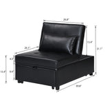 Black sofa bed