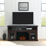 TV Stand for TVs up to 65" with Electric Fireplace