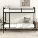 Twin Over Twin Metal Bunk Bed