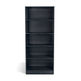 Oskar 5 Shelf Bookcase Espresso