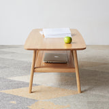Solid wood Top plate Desk Coffee table