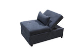 Ottoman Sofa sleeper Dark Grey