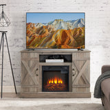 Farmhouse Classic Media TV Stand Antique Entertainment Console