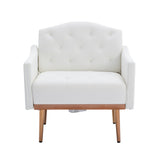 COOLMORE Accent  Chair  ,leisure single sofa  with Rose Golden  feet