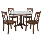5 Piece Dining Table and Chairs Set