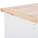 Kitchen Island Cart With 2 Drawers