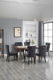 Victorian Dining Chair Button Tufted Armless Chair Upholstered Accent Chair