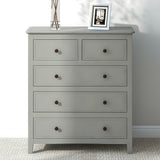 King Grey Solid Wood 3 Piece set
