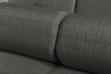 63.4” Futon Dark Grey Sofa bed
