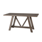 Oak 59" Dining Table