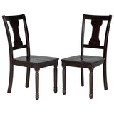 Classic Dining Set Wooden Table and 4 Chairs with Bench for Kitchen Dining Room