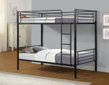 Black Metal Bunk Bed