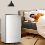 Compact refrigerator with freezer, 3.2 Cu.ft Mini Fridge with Reversible Door, 5 Settings Temperature Adjustable for Kitchen, Bedroom, Dorm, Apartment, Bar, Office, RV