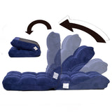 Modern Folding Lounge Chaise, 5 Reclining Position s -  Video Gaming Sofa