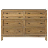Hazel 6 Drawers Dresser Solid Wood
