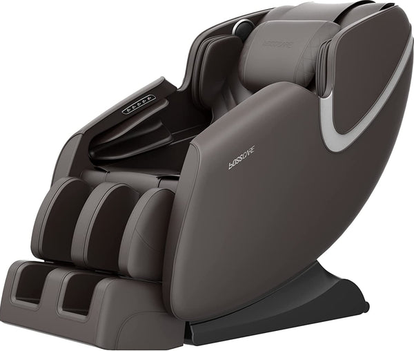 Brown Massage Chair Recliner with Zero Gravity