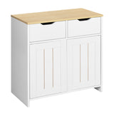 Storage Cabinet with 2 Drawers and Doors