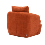 COOLMORE Swivel Barrel Chair, Comfy Round Accent Sofa Chair for Living Room, 360 Degree Swivel Barrel Club Chair, Leisure Arm Chair for Nursery, Hotel, Bedroom, Office, Lounge