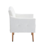 COOLMORE Accent  Chair  ,leisure single sofa  with Rose Golden  feet