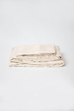 Omne Sleep 4-Piece Cream Microplush and Bamboo Twin Hypoallergenic Sheet Set