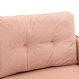 COOLMORE  Velvet  Sofa , Accent sofa .loveseat sofa with Stainless feet