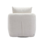 COOLMORE Swivel Barrel Chair, Comfy Round Accent Sofa Chair for Living Room, 360 Degree Swivel