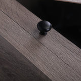Set of 2 Nightstand, Bedside Furniture with X-Shaped Door