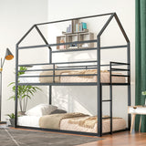 Bunk Beds for Kids Twin over Twin - No Box Spring Needed
