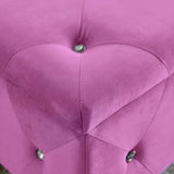 Storage Bench, Flip Top Entryway Bench Seat with Safety Hinge, Storage Chest with Padded Seat, Bed End Stool for Hallway Living Room Bedroom, Supports 250 lbs,Purple Velvet