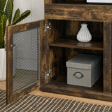 TV Stand for TVs up to 65" with Electric Fireplace