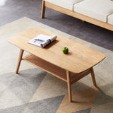 Solid wood Top plate Desk Coffee table
