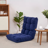 Modern Folding Lounge Chaise, 5 Reclining Position s -  Video Gaming Sofa